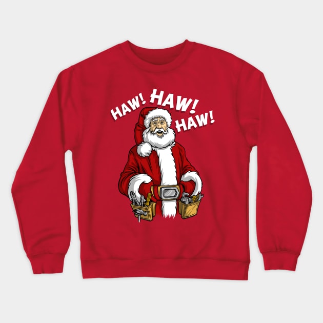 Tim the Toy Man Santa Crewneck Sweatshirt by Punksthetic